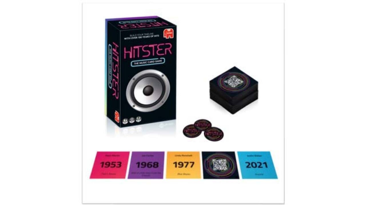 Kaartspel Hitster 16+ waar muziek in zit
