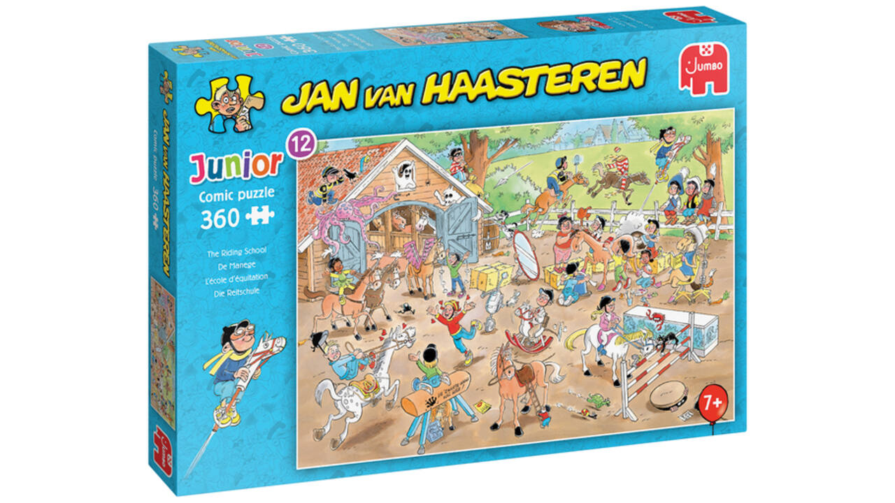 Puzzel Jan van Haasteren Junior The Riding School 360 stukjes
