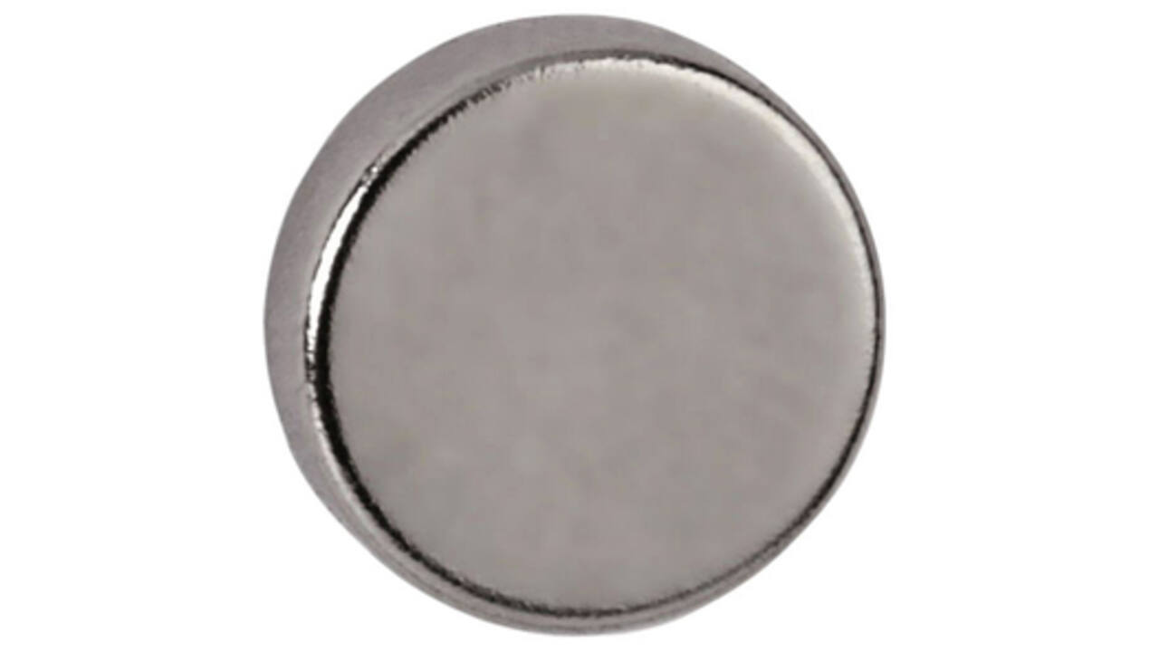 Magneet MAUL Neodymium rond 10x3mm 2kg 10stuks