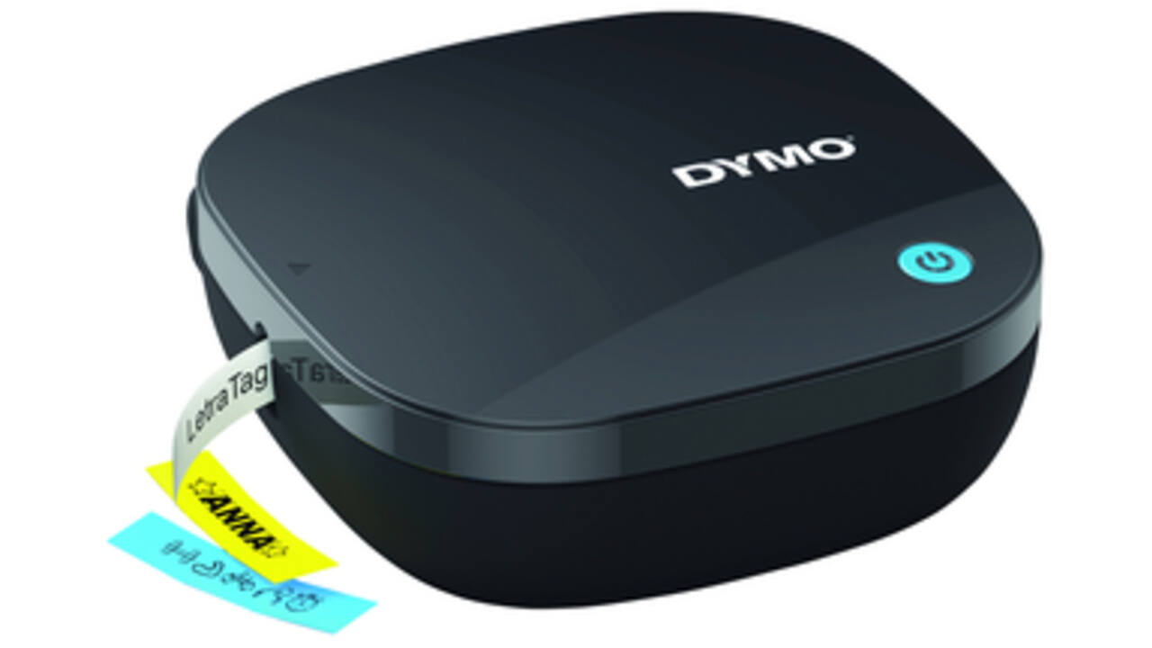 Labelprinter Dymo LetraTag 200B draagbaar bluetooth 12mm zwart