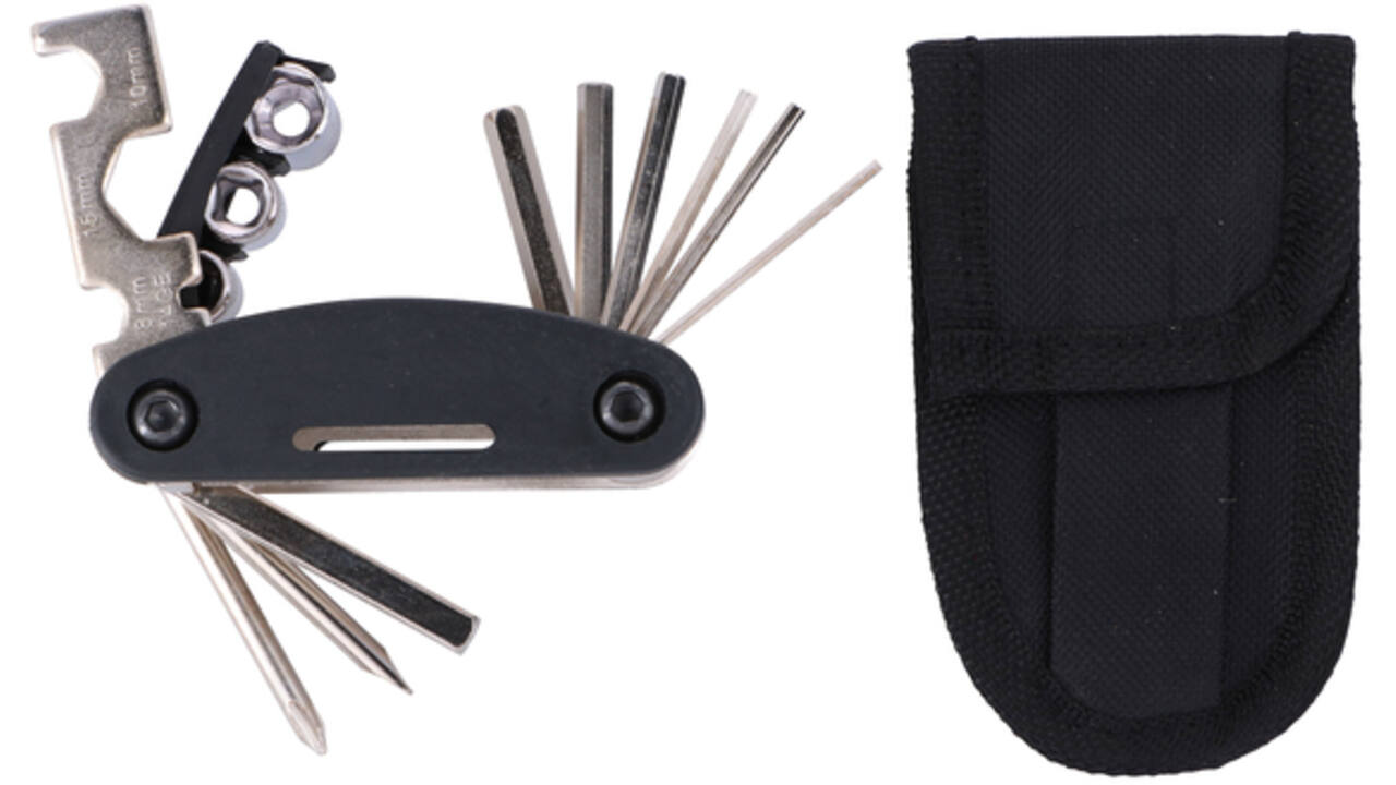 Fietsgereedschap Dunlop met 15 functies