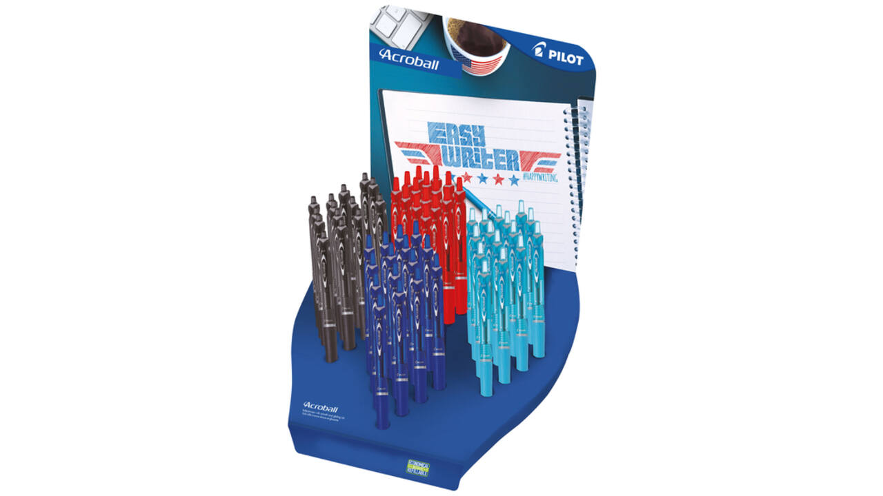 Balpen PILOT Begreen Acroball medium assorti