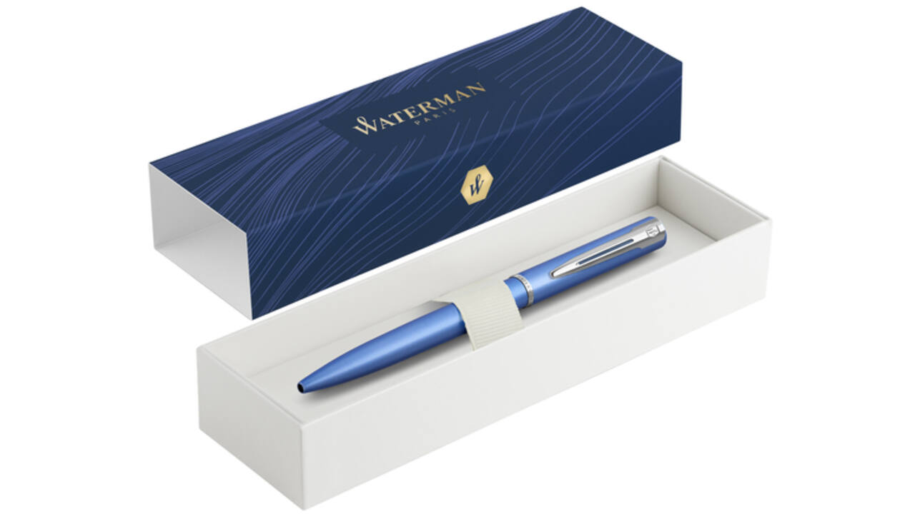Balpen Waterman Allure blue lacquer CT medium