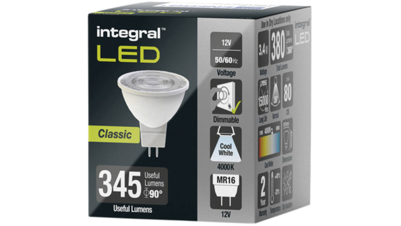 Ledlamp Integral MR16 4000K koel wit 4.6W 420lumen