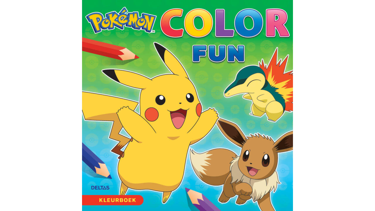 Kleurboek Deltas Pokémon Color Fun