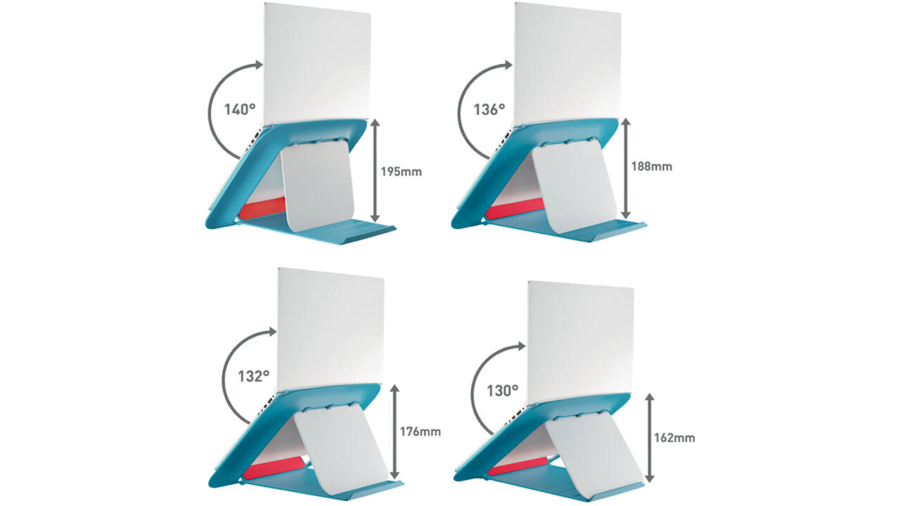 Laptopstandaard Leitz Ergo Cosy blauw