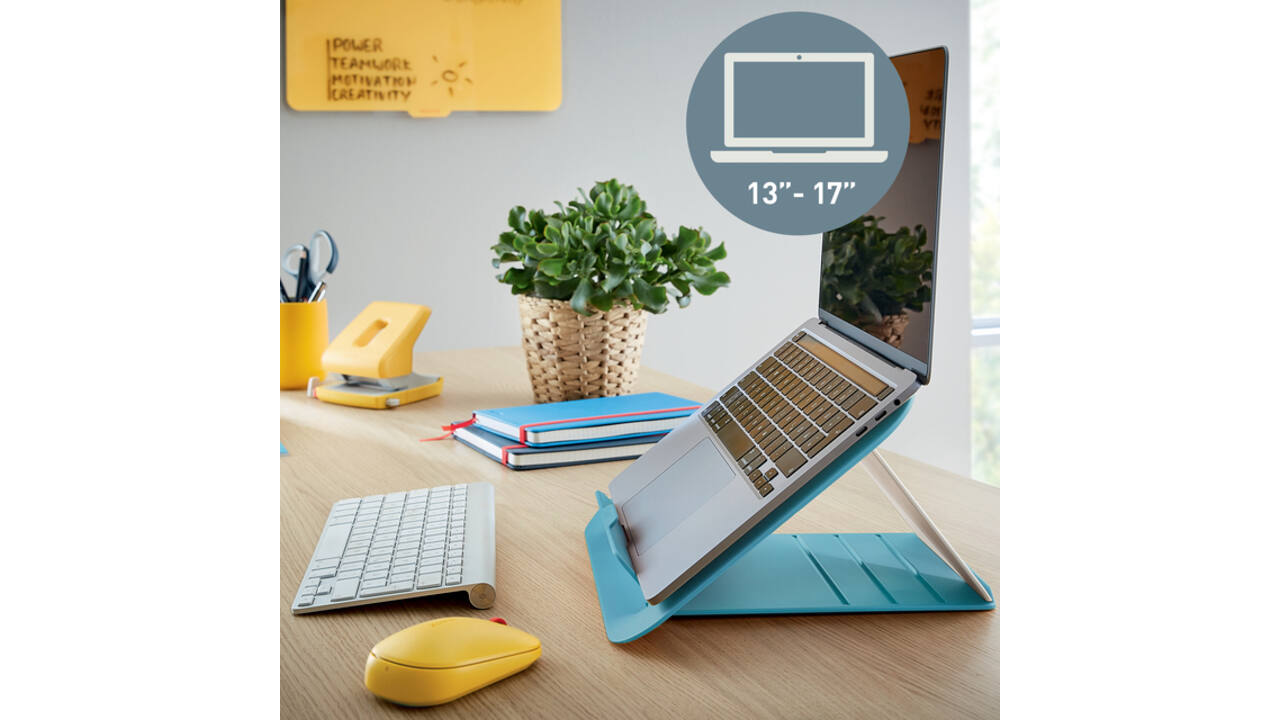 Laptopstandaard Leitz Ergo Cosy blauw