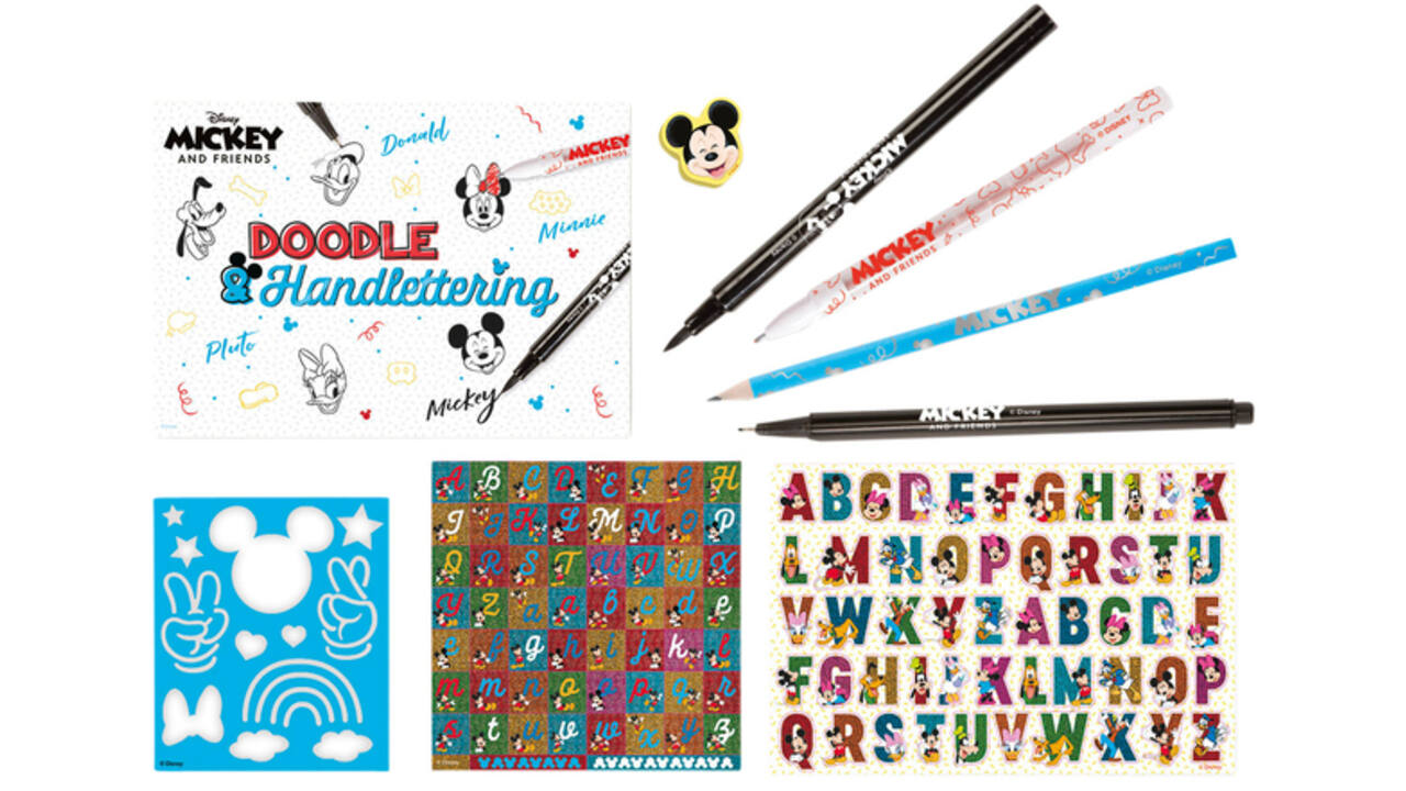 Handletterset Disney Mickey en Minnie
