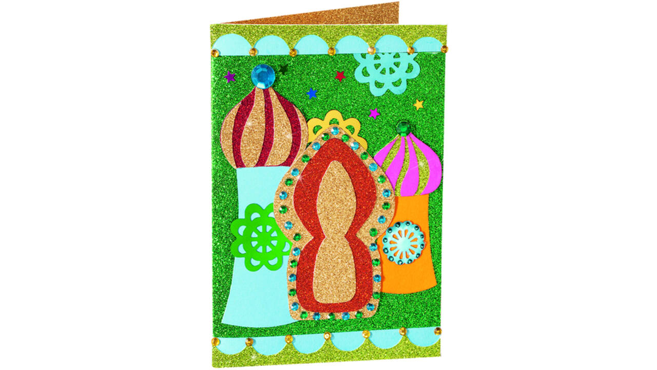 Glitterkarton Folia 50x70cm 300gr 5 vel ice assorti