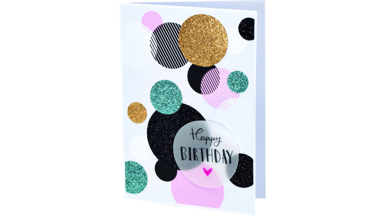 Glitterkarton Folia 50x70cm 300gr 5 vel ice assorti