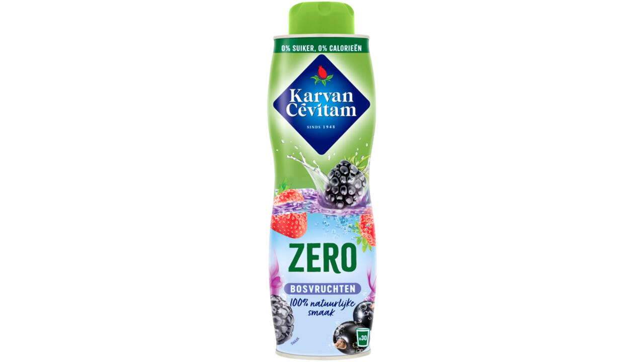 Siroop Karvan Cevitam bosvruchten 0% suiker 600ml
