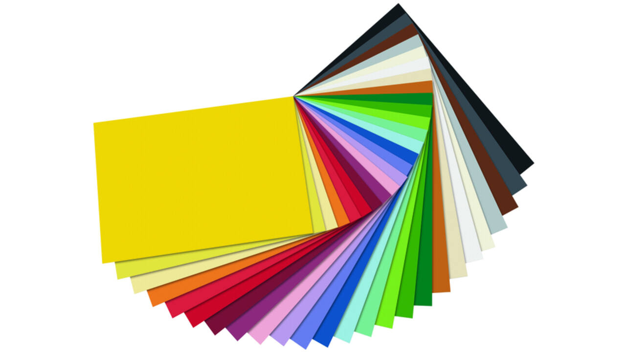 Fotokarton Folia 2-zijdig 24x35cm 300gr 25vel assorti