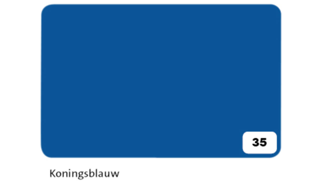 Fotokarton Folia 2-zijdig 50x70cm 300gr nr35 koningsblauw