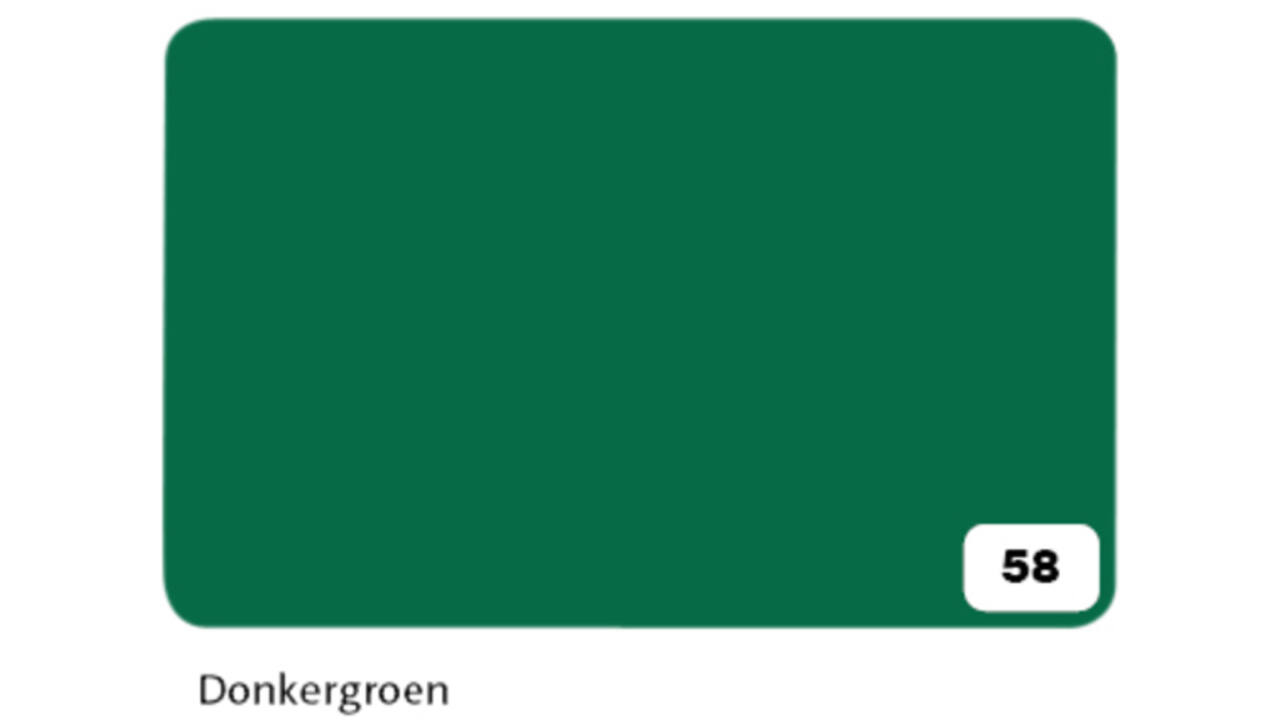 Fotokarton Folia 2-zijdig 50x70cm 300gr nr58 donkergroen