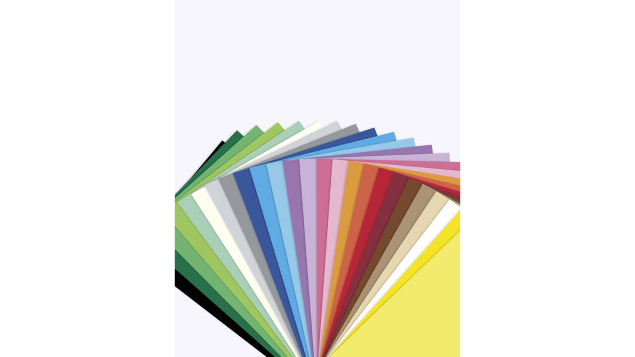 Fotokarton Folia 2-zijdig 50x70cm 300gr nr17 oranje
