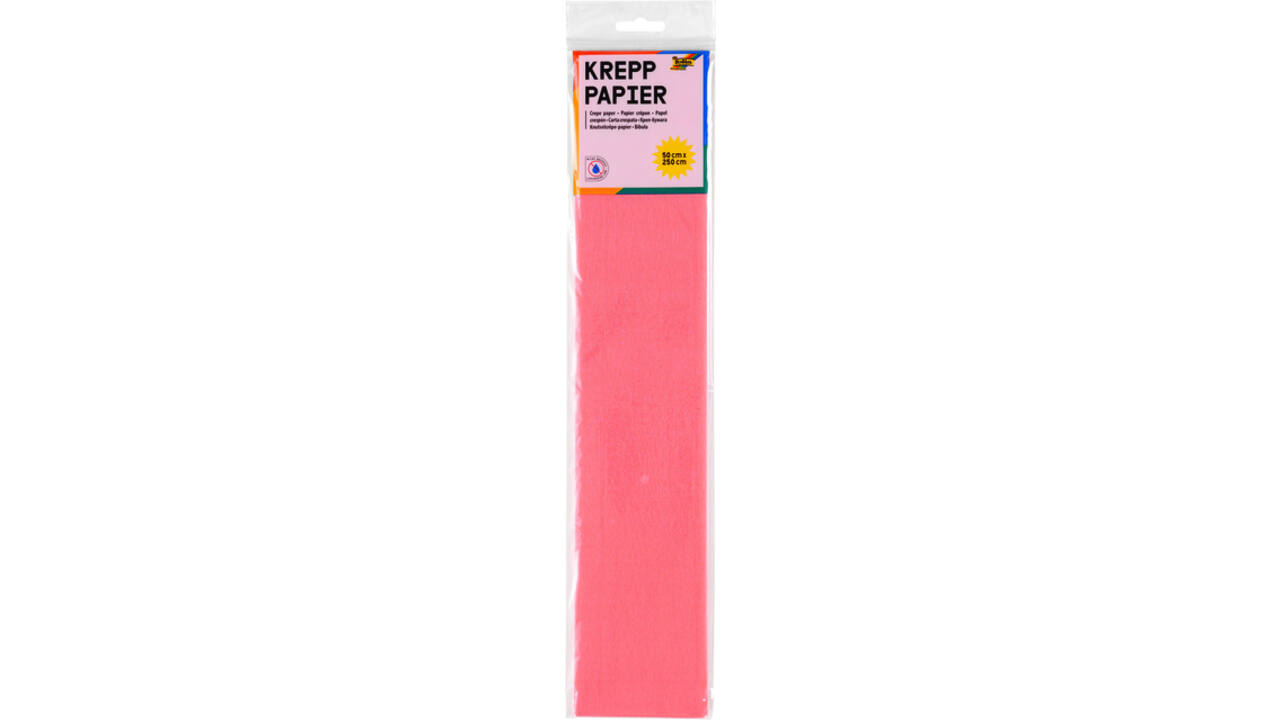 Crêpepapier Folia 250x50cm nr176 zalmroze