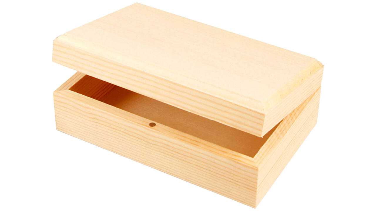 Sieradendoos Creativ Company 14x9x5cm hout