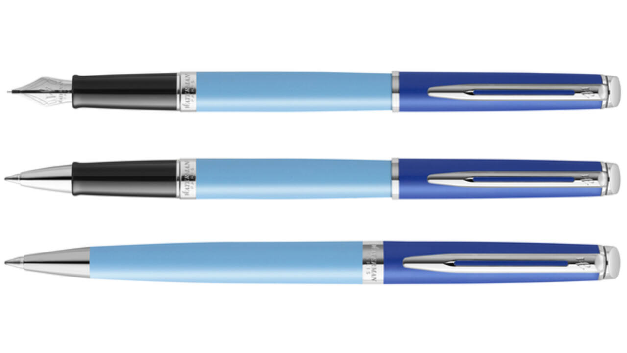 Vulpen Waterman Hémisphère Colour Blocking blue CT medium