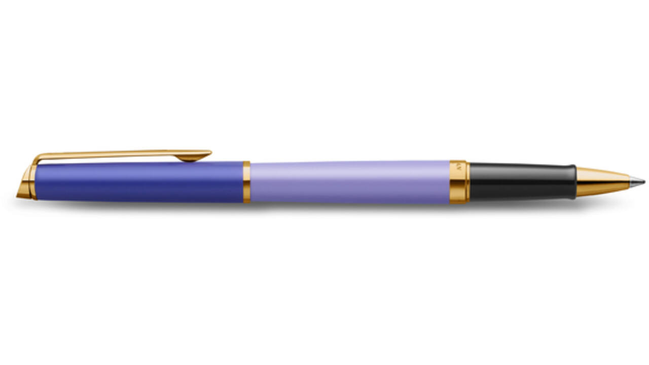 Rollerpen Waterman Hémisphère Colour Blocking purple GT fijn