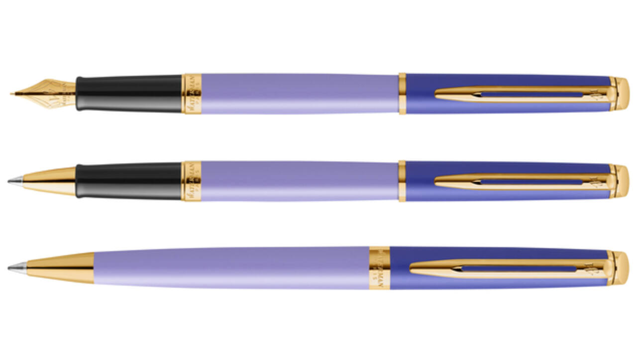 Balpen Waterman Hémisphère Colour Blocking purple GT medium