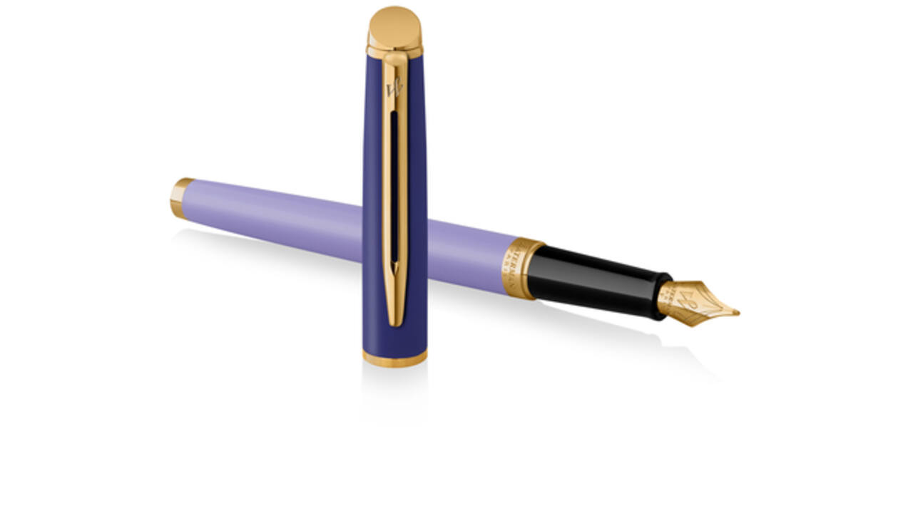 Vulpen Waterman Hémisphère Colour Blocking purple GT medium