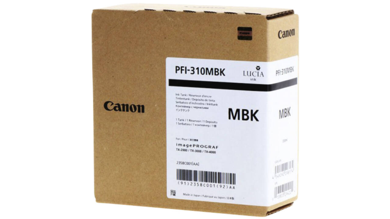 Inktcartridge Canon PFI-310 mat zwart