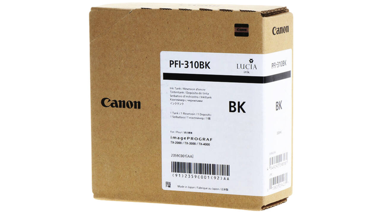 Inktcartridge Canon PFI-310 zwart