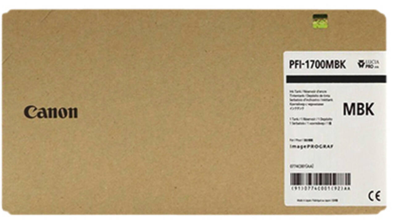 Inktcartridge Canon PFI-1700 mat zwart