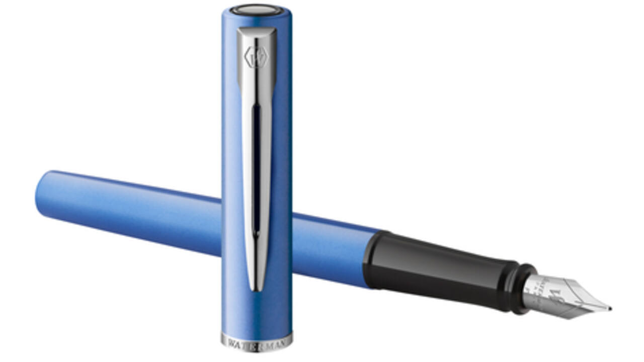 Vulpen Waterman Allure blue lacquer CT fijn