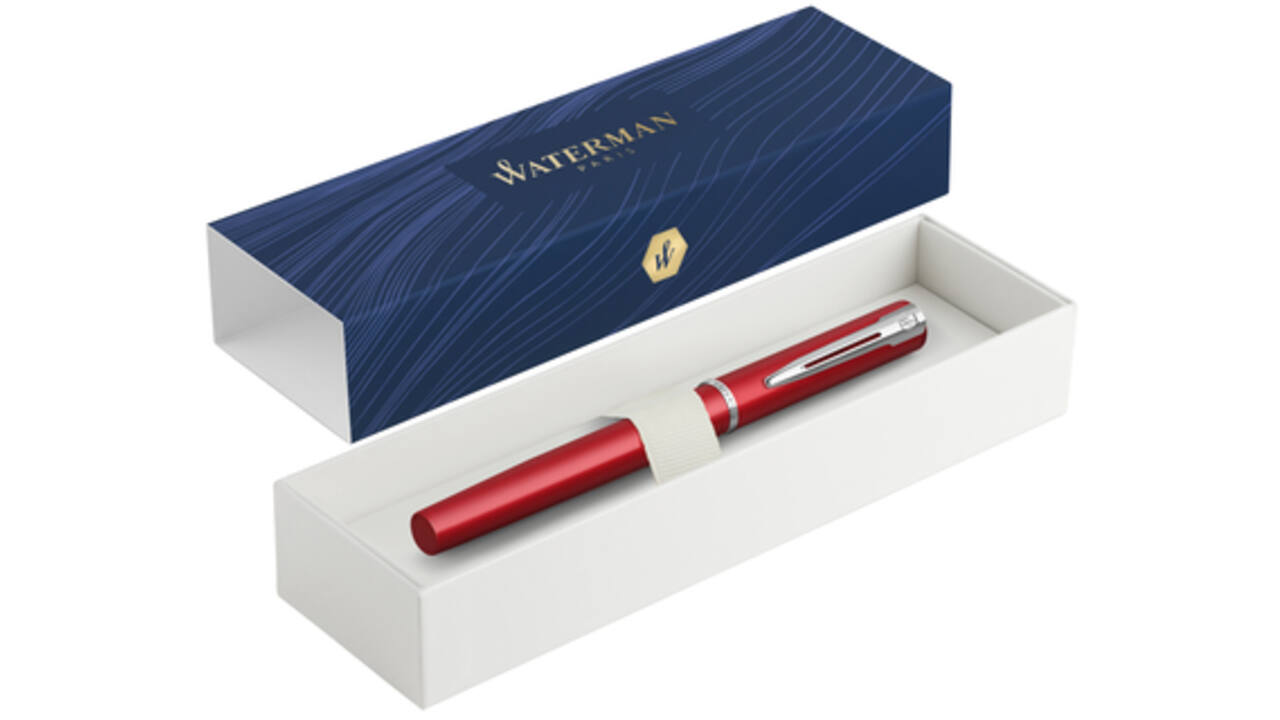 Vulpen Waterman Allure red lacquer CT fijn