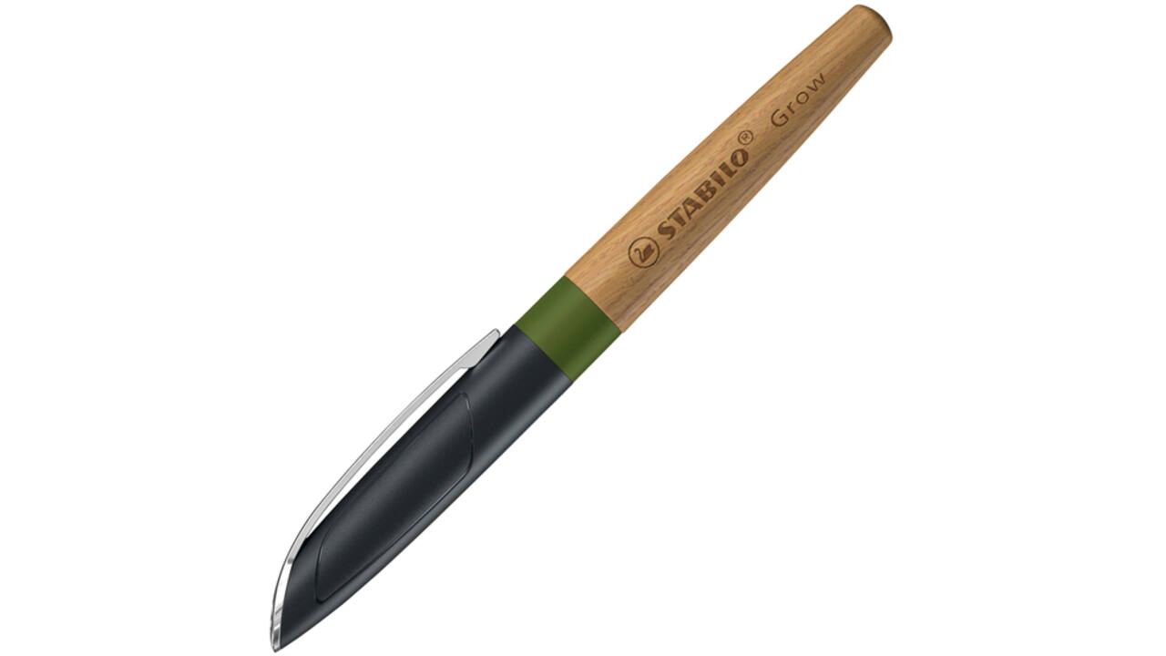 Vulpen STABILO Grow medium mosgroen/eiken
