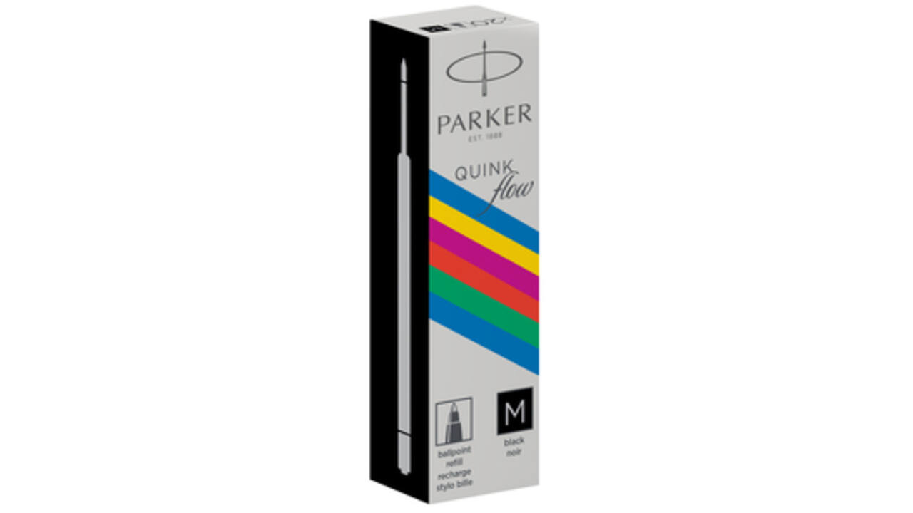 Balpenvulling Parker Economic medium zwart