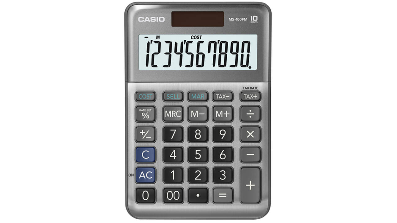Rekenmachine Casio MS-100FM