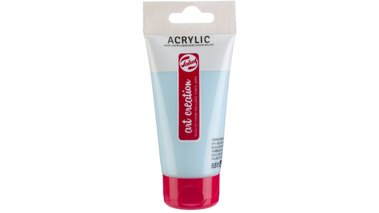 Acrylverf Talens Art Creation 551 hemelsblauw licht tube à 75ml