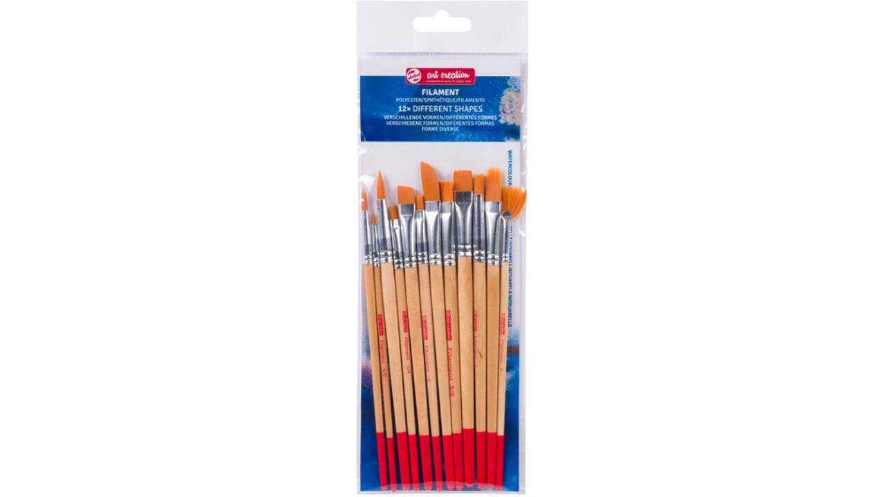 Penseel Talens Art Creation filament 12 stuks S