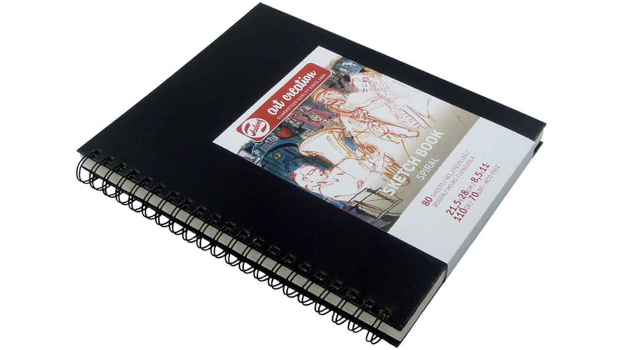 Schetsboek Talens Art Creation Spiraal 21x28cm 110gr 80vel