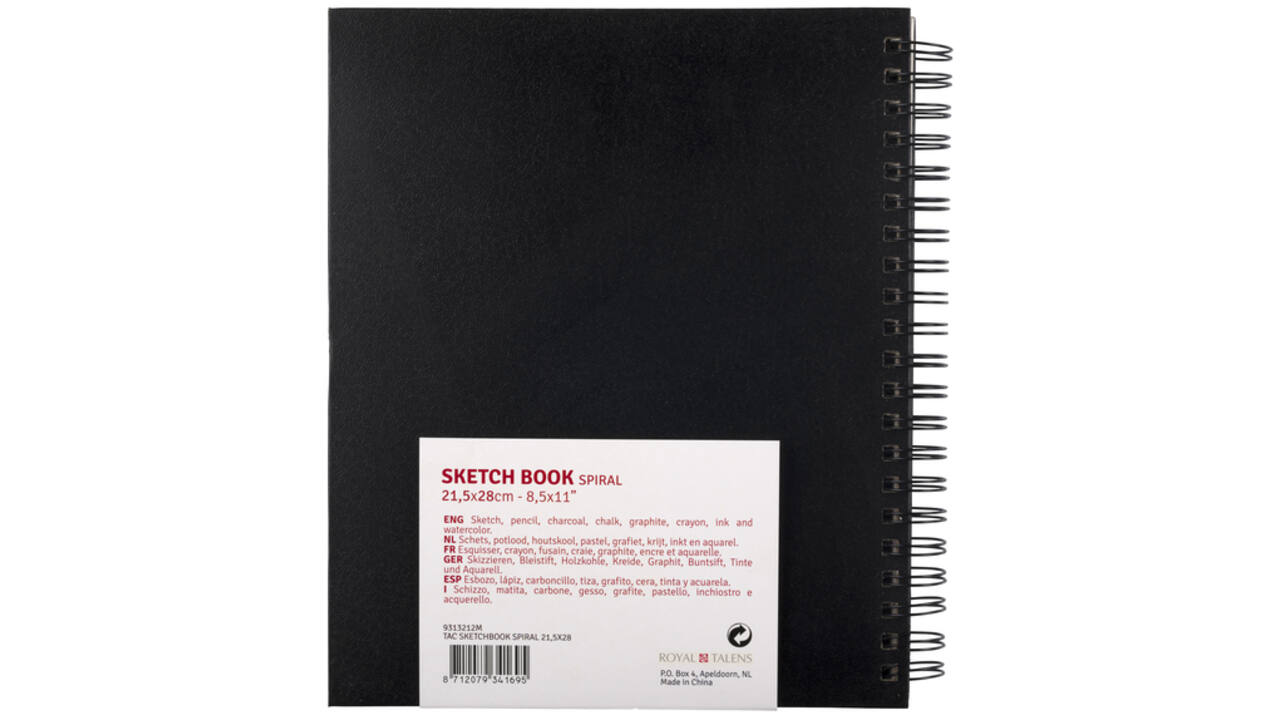 Schetsboek Talens Art Creation Spiraal 21x28cm 110gr 80vel