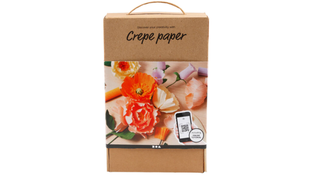 Crêpepapier Creativ Company DIY starterset bloemen