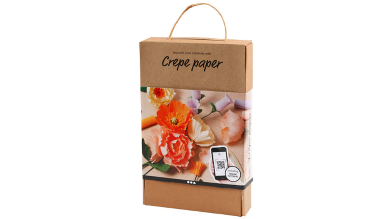 Crêpepapier Creativ Company DIY starterset bloemen