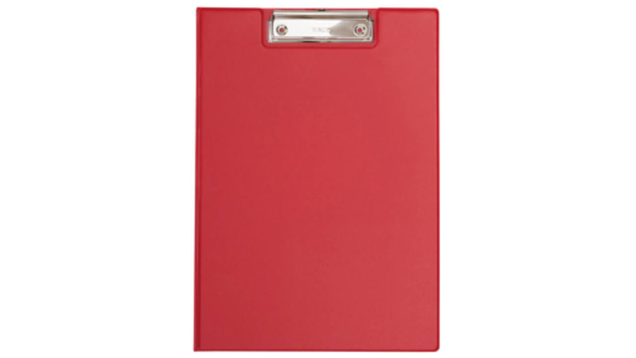 Klembordmap MAULpoly A4 staand PP-folie rood