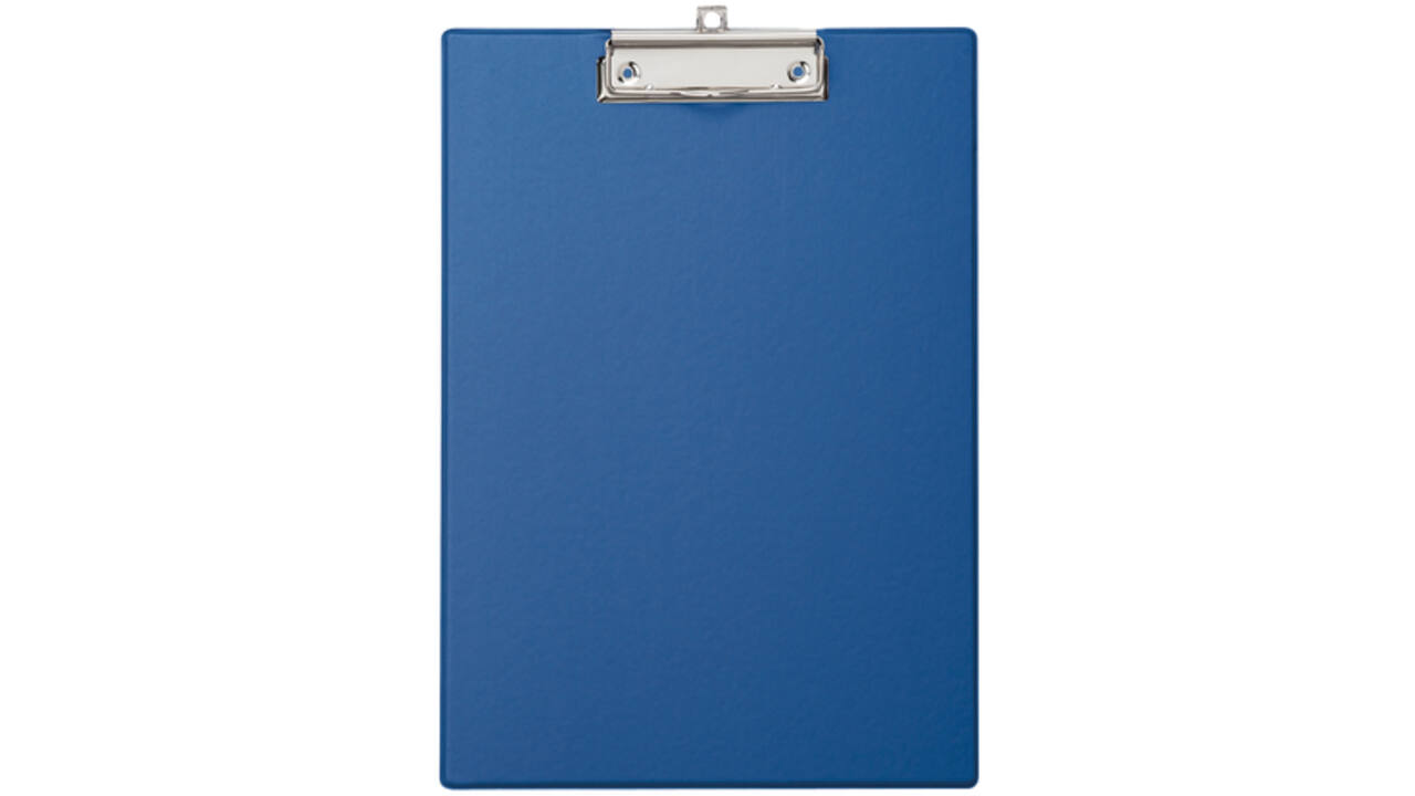 Klembord MAULpoly A4 staand PP-folie blauw