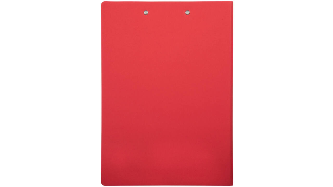 Klembordmap MAULbalance A4 versterkt karton rug 8mm rood