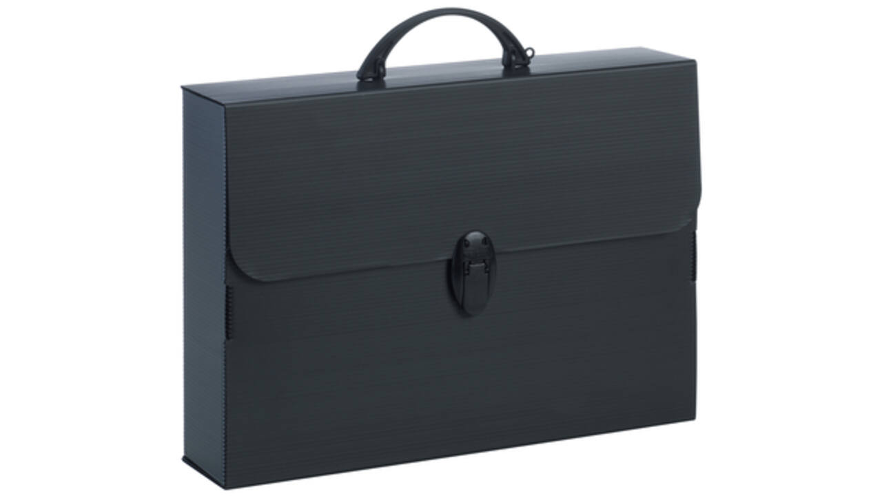Tekenkoffer Favorit Every Line 375x270x80mm zwart