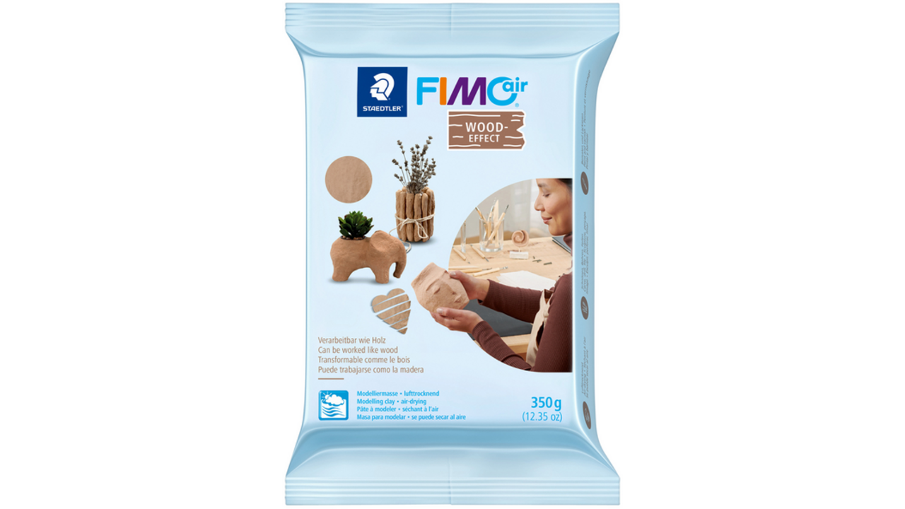Boetseerklei Fimo Air 375gram houteffect