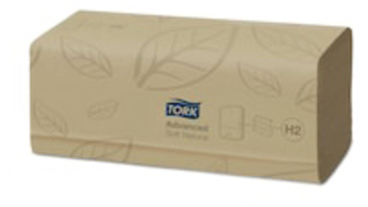 Handdoek Tork Xpress Soft Multifold Advanced H2 213x240mm 180 vel Natural 130299
