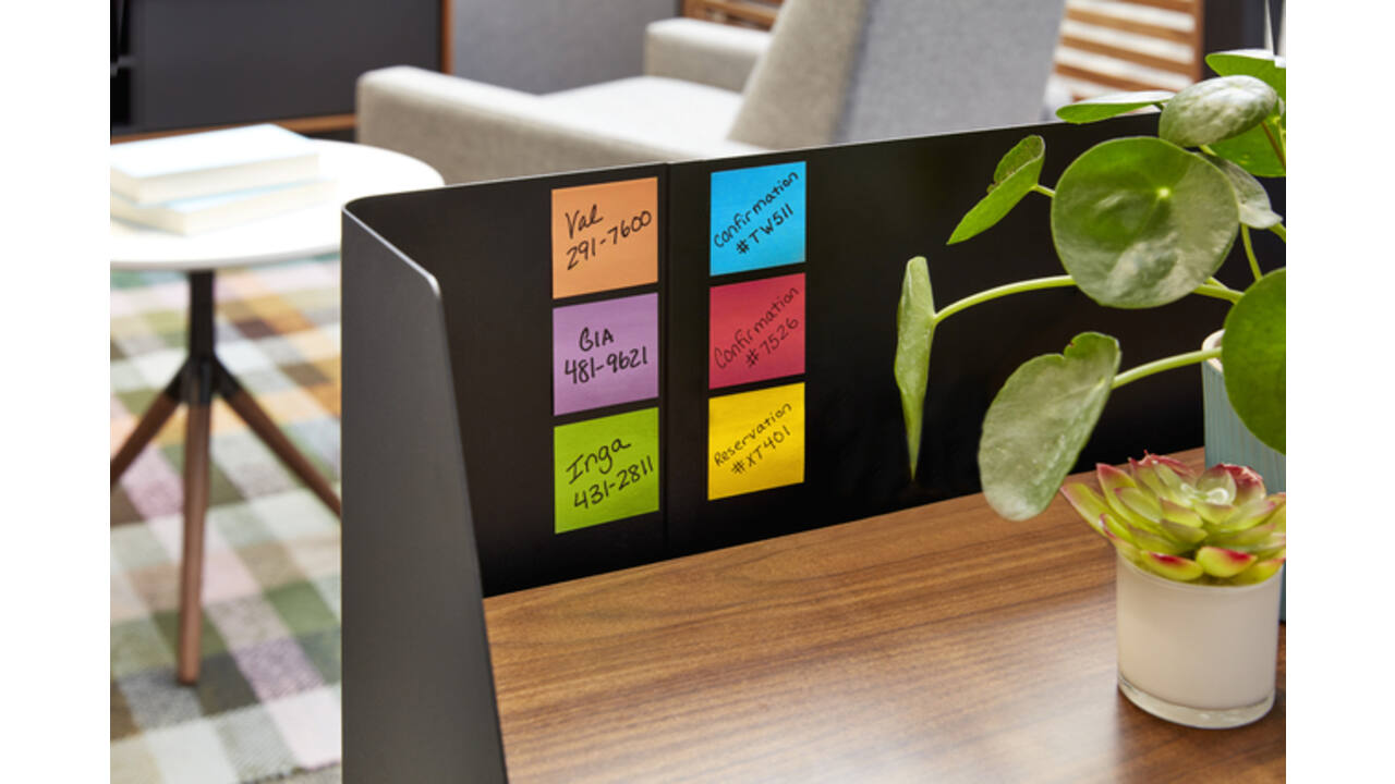 Memoblok Post-it 654 Super Sticky 76x76mm ultrageel