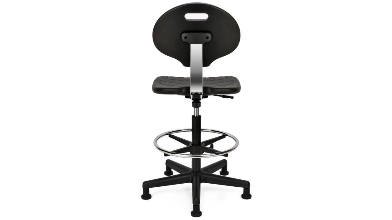 Werkstoel Euroseats Tarente Large zwart