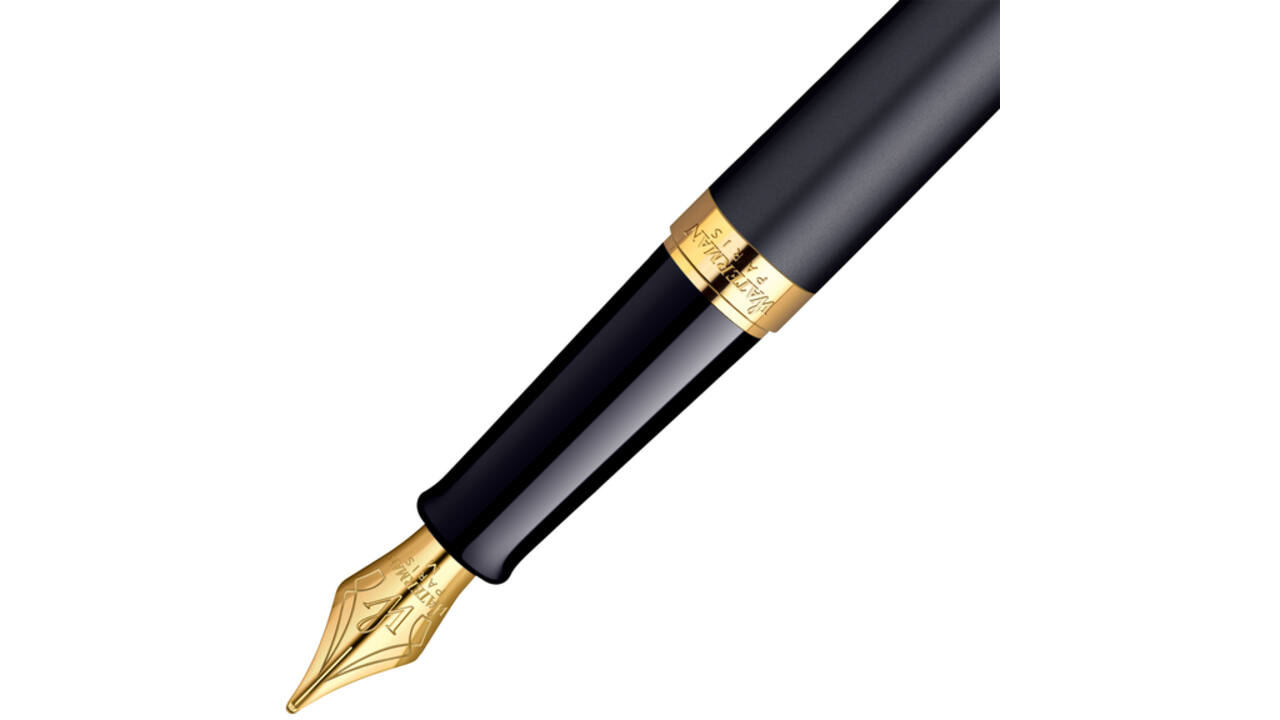 Vulpen Waterman Hémisphère matt black GT medium