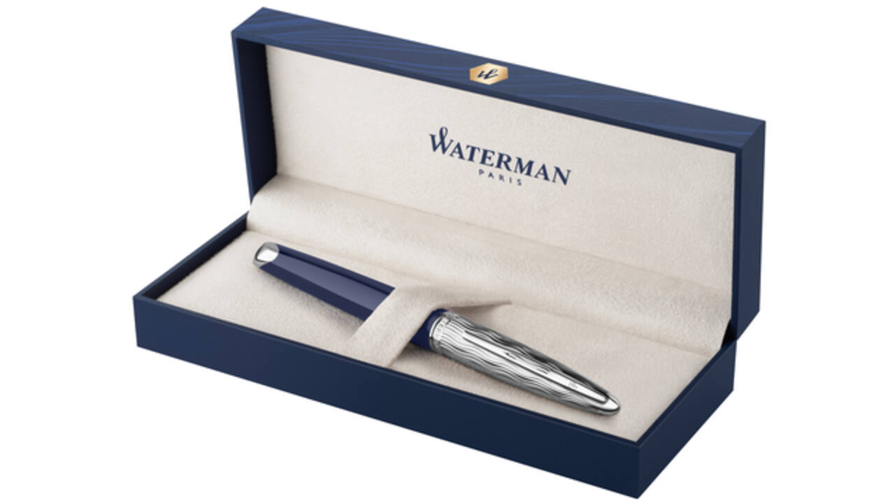 Vulpen Waterman Carène L'essence du blue deLuxe CT B:M - GB medium