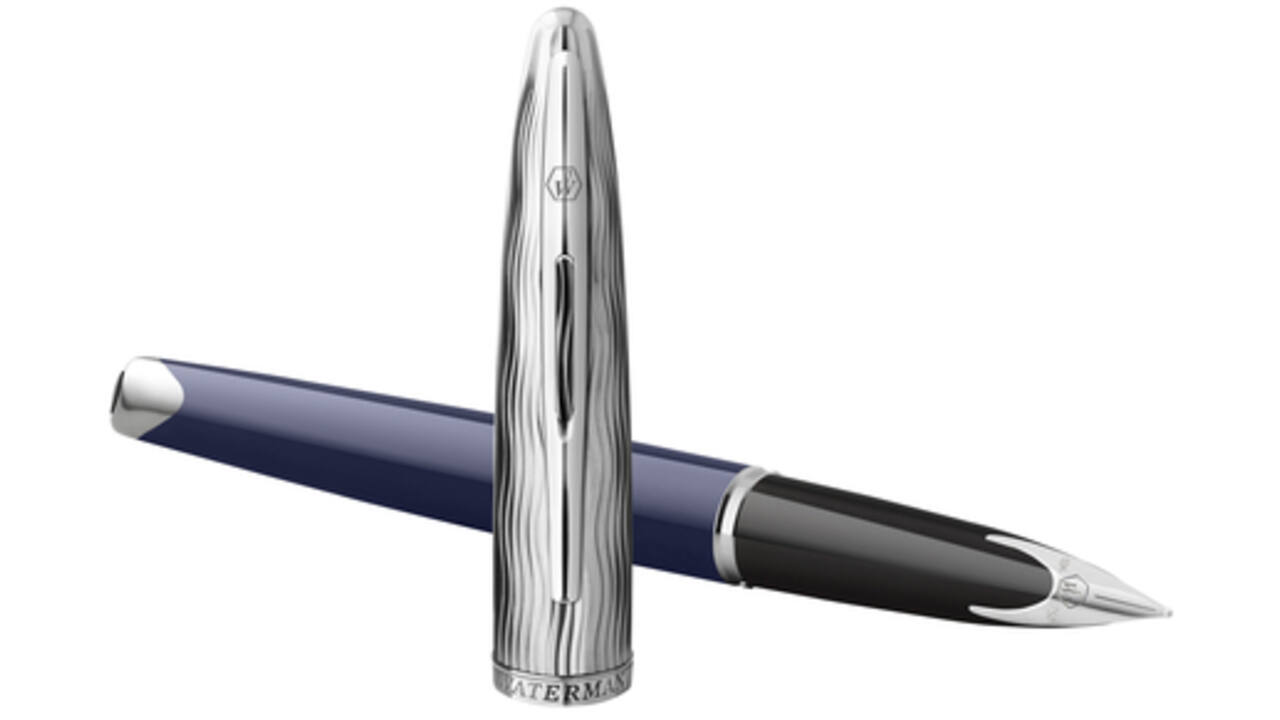 Vulpen Waterman Carène L'essence du blue deLuxe CT B:M - GB medium